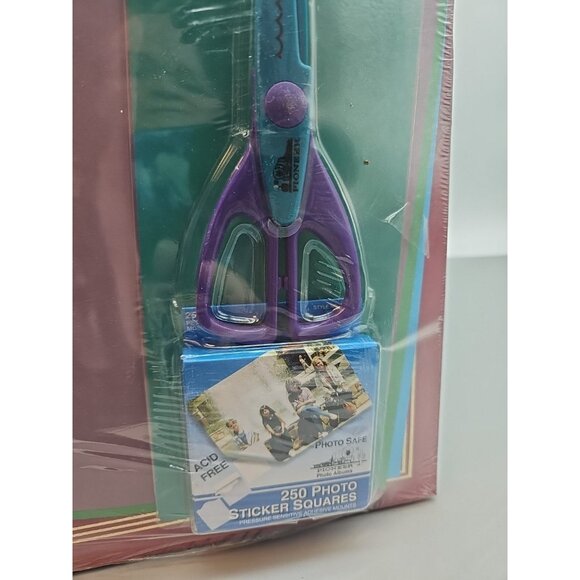 Photo Memories by Pioneer Creative Kit Scrapbook 100 Pages W/ Craft Scisso New - Picture 3 of 5